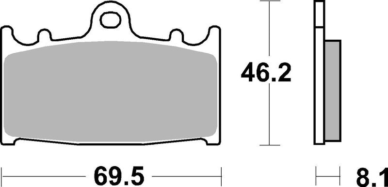 Suzuki Gsr 600 [BREMBO] - Competition Carbon Kerámia fékbetétek - 07KA13RC