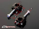 Yamaha Yz 450 [RENTHAL] - 36Tech handlebar mounts Ø36mm Fatbar®36