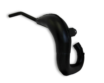 Kawasaki Kmx 125 Mx 125 B [FRESCO] - Vintage Expansionstopf Schwarz Stahl