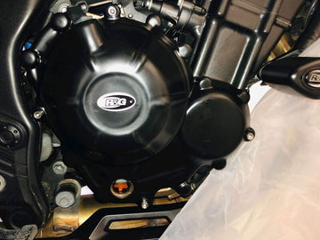 Honda CB 500 X ABS PC62 [2019-2022] - Протектор на капака на двигателя черен Honda
