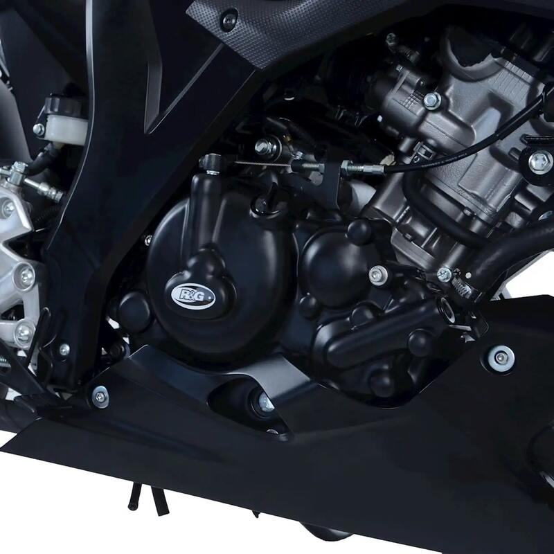 Suzuki GSX-R 125 ABS [2018-2026] - (Сцепление) Защита крышки картера левая черная Suzuki GSX-R125