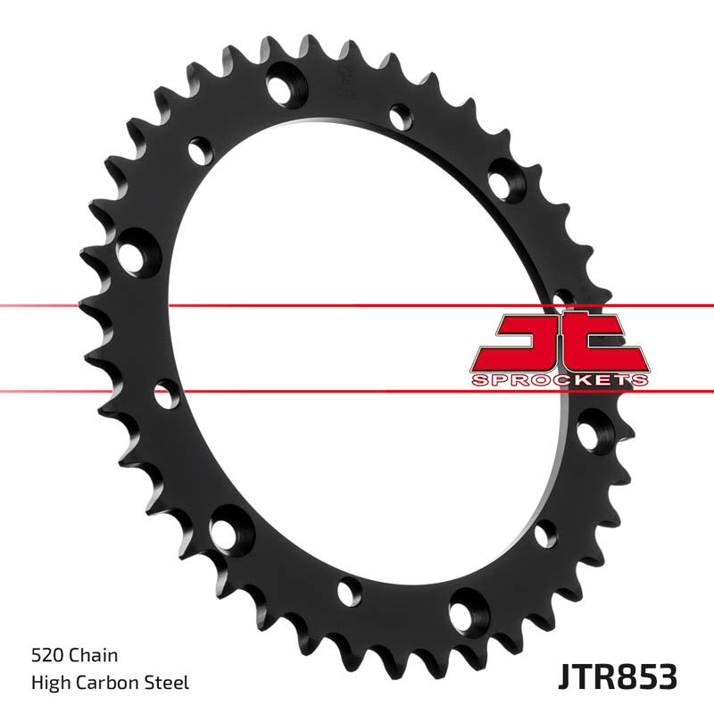 Yamaha tt 600 59x [jt splockets] - pignone in acciaio standard sul retro