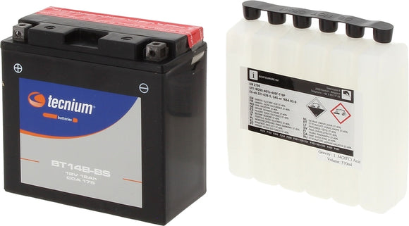 Yamaha Fzs 1000 [TECNIUM] - Wartungsfreie Batterie mit Säurepack - BT14B-BS