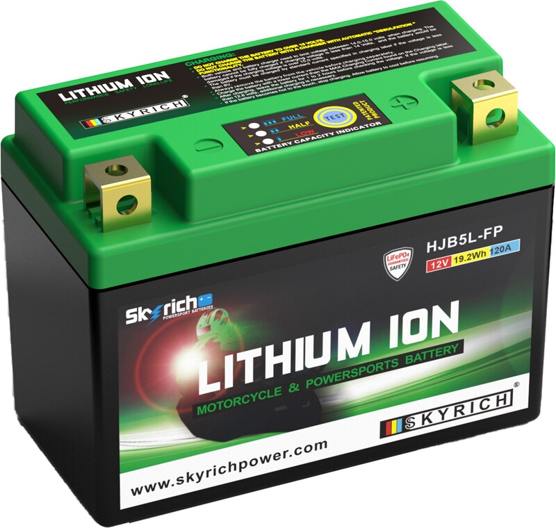 Yamaha Yzf 125 [SKYRICH] - Lithium-ion batteri - LIB5L