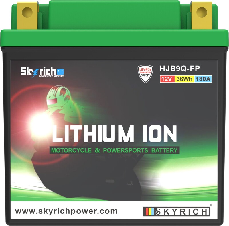 Cagiva Mito 125 [SKYRICH] - Lithium-Ionen-Batterie - LIB9