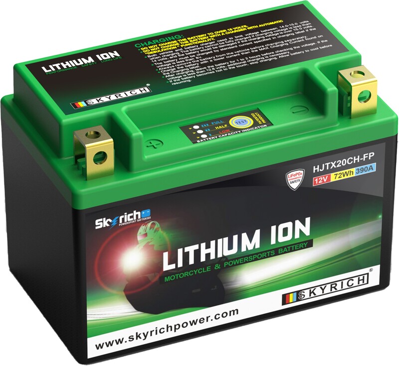 Triumph Tiger 800 [SKYRICH] - Lithium-ion batteri - LTX20CH