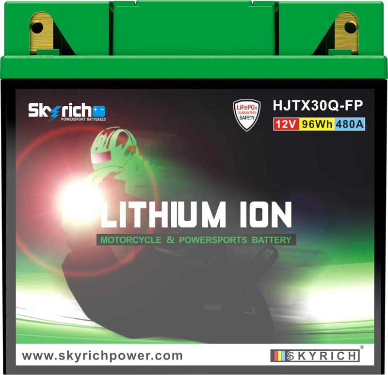 Moto Guzzi 850 Le Mans 3 Vf [SKYRICH] - Litiumjonbatteri - LTX30LHQ
