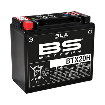 Harley Davidson Flstc [BS BATTERY] – SLA:n huoltovapaa akku, tehdasaktivoitu – BTX20H - 0