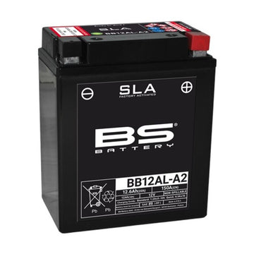 Yamaha Xv 535 [BS BATTERY] – SLA nereikalaujantis priežiūros, suaktyvintas gamykloje – BB12AL-A2