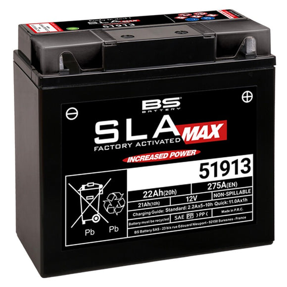 Bmw R 1100 R 259 [BATTERIE BS] - Batterie sans entretien SLA Max activée en usine - 51913