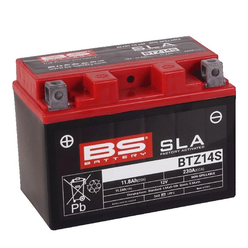 Honda Cmx 1100 Rebel [BS BATTERY] - SLA Wartungsfreie Batterie Werkseitig aktiviert - BTZ14S