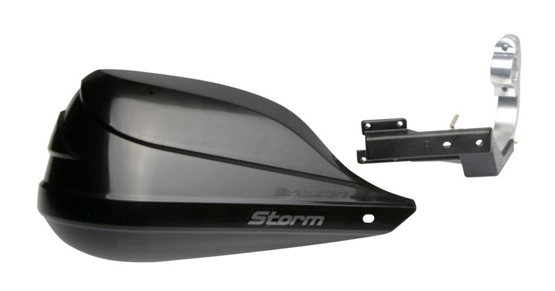 Triumph Trident 660 [BARKBUSTERS] - Storm Hanguads Set Einpunkt-Klemmhalterung-Lenkerende Ø22mm Schwarz