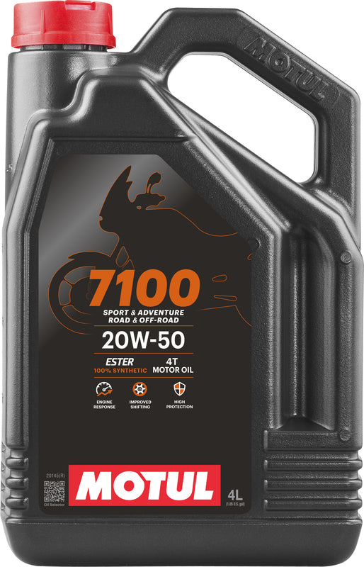 Motors Oil 20W50 4T 4L til motorcykler [Motul]
