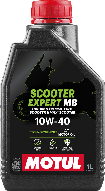 Моторное масло 10W40 для 4T Scooter 1L [Motul]