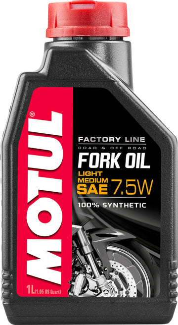 Petróleo de horquilla 7.5W 1 litro para motocicletas [Motul]