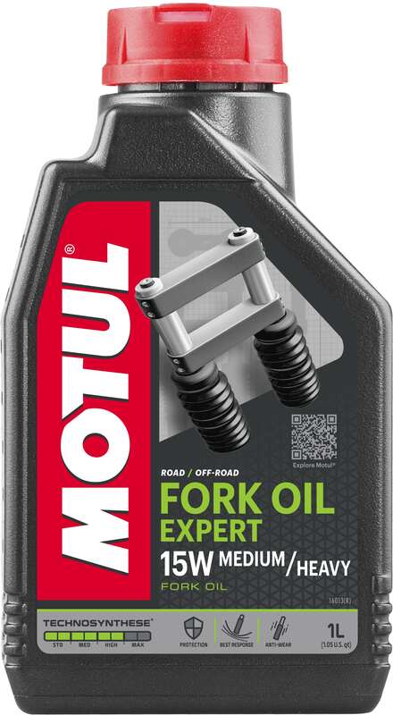 Haarukkaöljy 15W 1 litraa moottoripyörälle [motul]