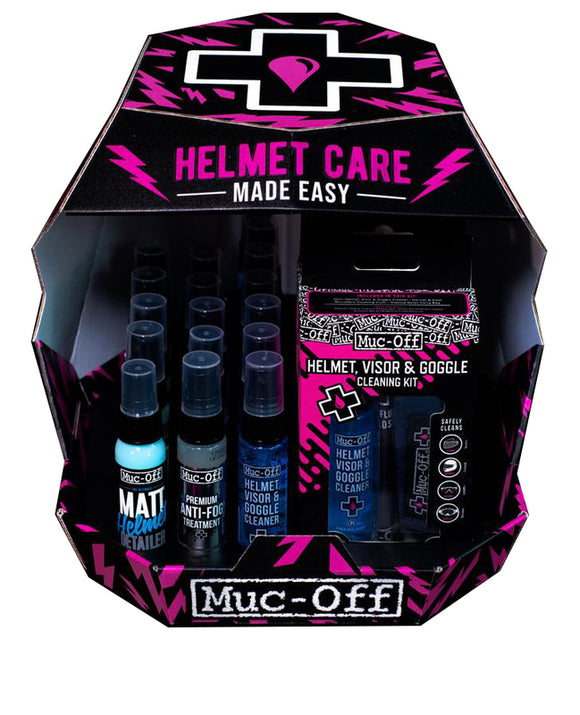 Hjälmrengöringsstation för butiksräknare [MUC-off]