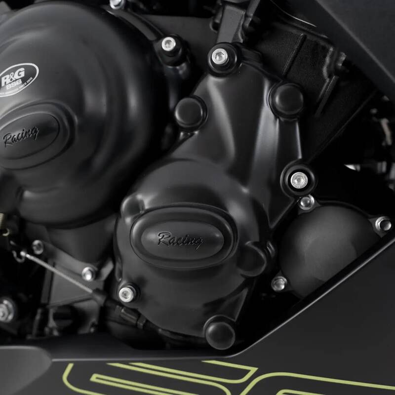 Triumph TIGER SPORT 660 [2022-2025] - Protecteur de couvercle de carter droit Race Series (Allumage) - Noir Triumph Trident 660