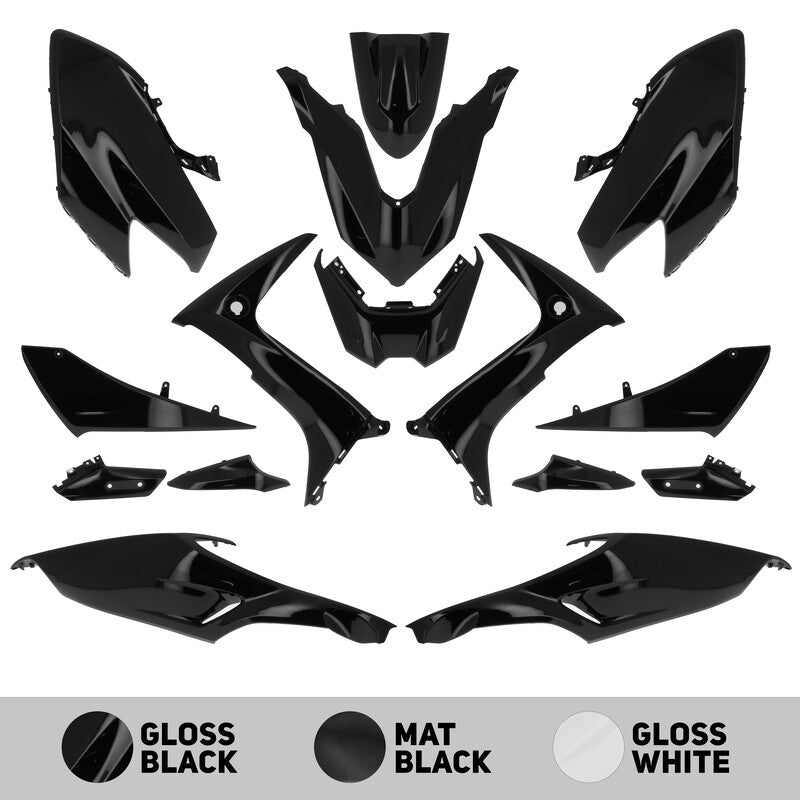 Yamaha T-Max 560 Tech Max [O PARTS] - Kit Plastique Compétition Blanc - Yamaha T-Max 560 (20-21)