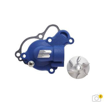 Yamaha Yz 450 [BOYESEN] - Tampa da bomba de água SuperCool + Kit de impulsor - Azul