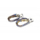 Ktm Sx-F 250 [SCAR] - Podnóżki Tytanowe Przeciwbłotne