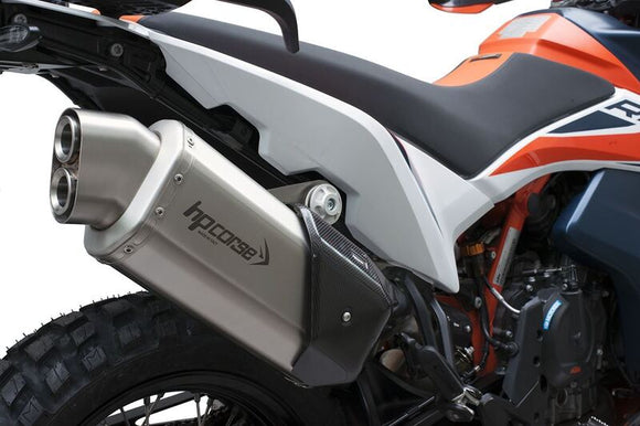 Ktm Adventure 890 [HP CORSE] — задний глушитель с 4 гусеницами R Slip On