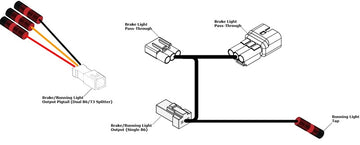 Ducati Desertx Dx900 [Denali] - Remlichtkabeladapter - 0