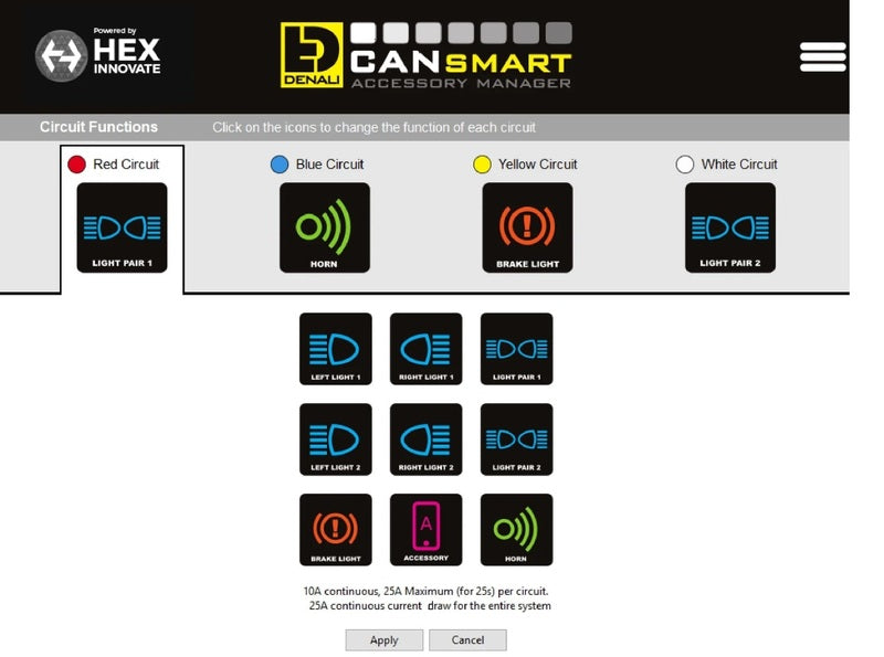 Ducati Desertx DX900 [Denali] - CanSmart ™ controller