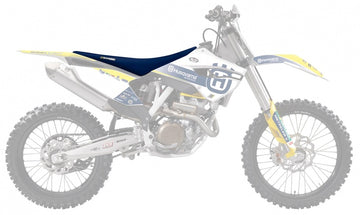 Husqvarna Te 125 [BLACKBIRD] - Replica Trophy 2022 Husqvarna Sitzbankbezug