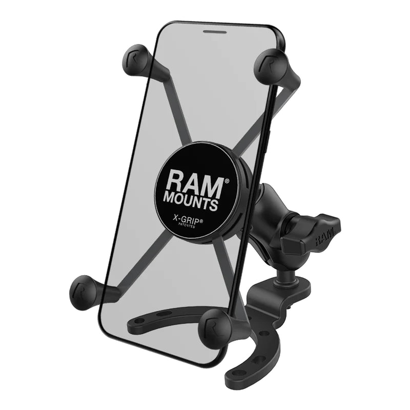 Bmw R 1100 Rs 259 [RAM] - MOUNTS X-Grip® Uchwyt do telefonu z krótkim rękawem i dużą podstawą zbiornika - Duże telefony
