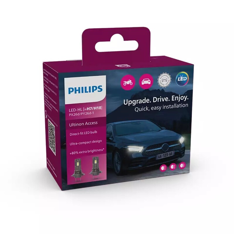 Triumph Sprint 1050 [PHILIPS] - H7 Ultinon Access Moto izzó 12V/55W - 1 db.