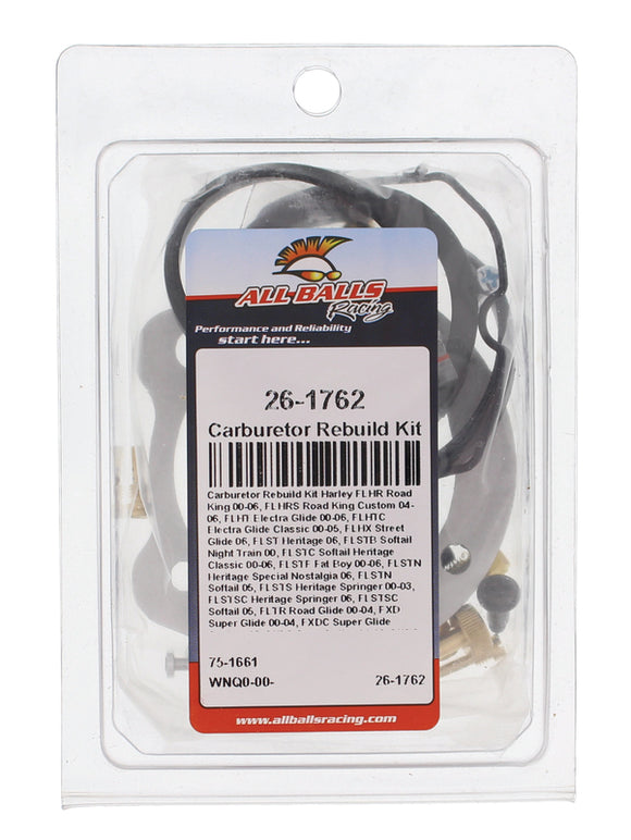 Harley Davidson Fltr [ALL BALLS] - Sada na opravu karburátoru