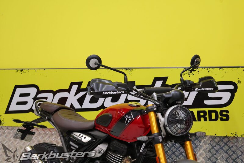 Triumph Scrambler 400 X TR400 [BARKBUSTERS] - Hardware-Kit Zweipunktbefestigung Alu