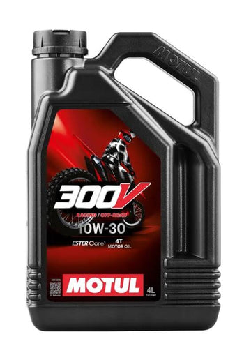 Aceite de motor 10W30 4L para carreras fuera de ruta 4T [Motul]