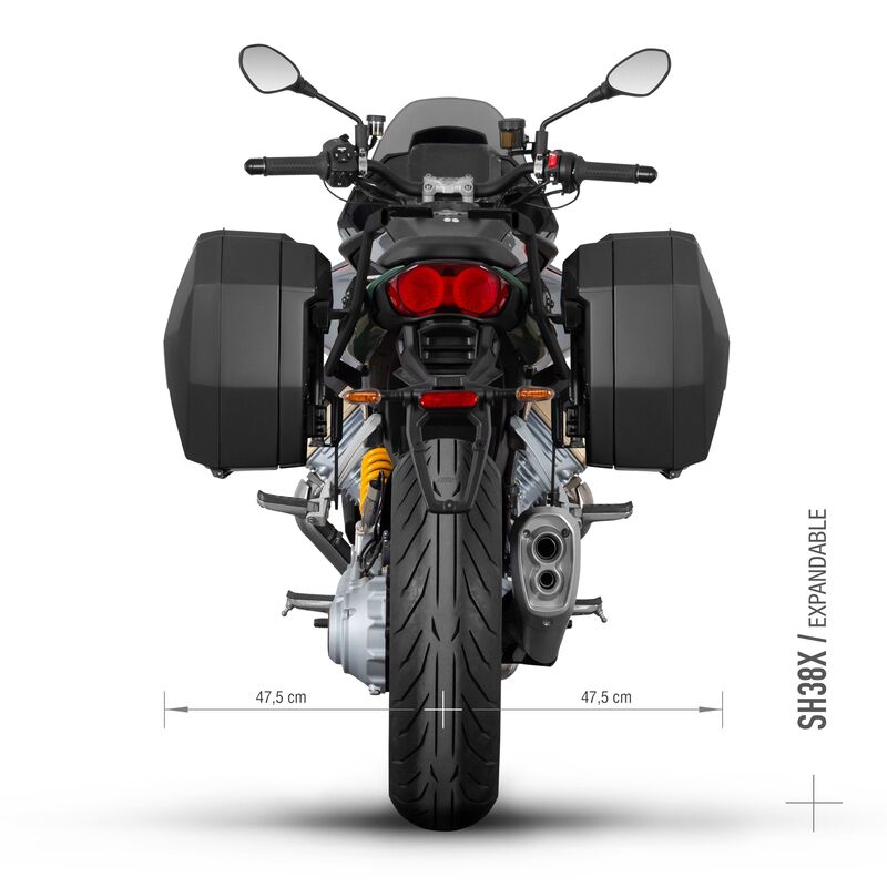 Moto Guzzi V 100 Mandello 1000 [SHAD] - Sistema di fissaggio 3P