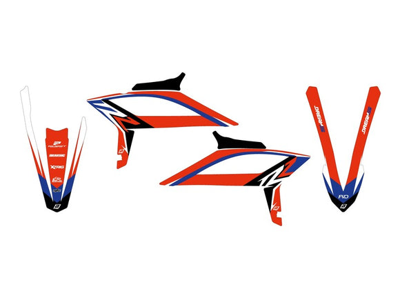 Beta RR 125 [BLACKBIRD] - Dream Graphic 5 Deko-Kit