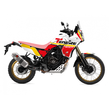 Yamaha Ténéré 700 [BLACKBIRD] - Rally Ride Graphics Kit – Rød