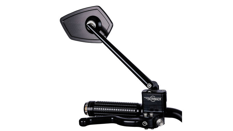 Motorcycle Mirror Mo.View Race Left xl 180mm E-Testest [Motogadget]
