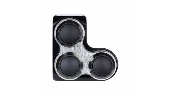 Motorcycle buttons Mo.Switch Basic, 3 buttons black/silver [MotoGadget]