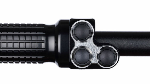 Motorcycle buttons Mo.Switch Basic, 3 buttons black/silver [MotoGadget]