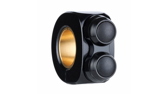 Botones de motocicleta Mo.Switch Basic, 2 botón, negro [MotoGadget]