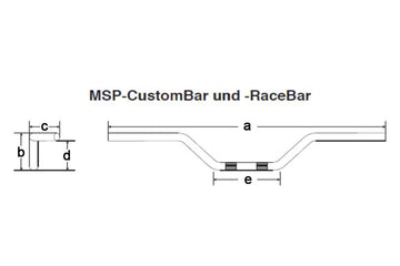 Triumph Speedmaster [FEHLING] - Custom-Bar High 850 mm Chrome