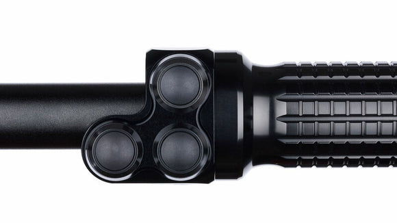 Przyciski motocyklowe MO.Switch Basic, 3 przycisk Schwarz [MotoGadget]