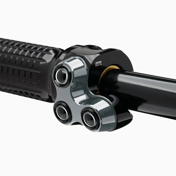 LED -knop Tap Mo.Switch Basic, 3 knoppen, zilver, links [Motogadget]