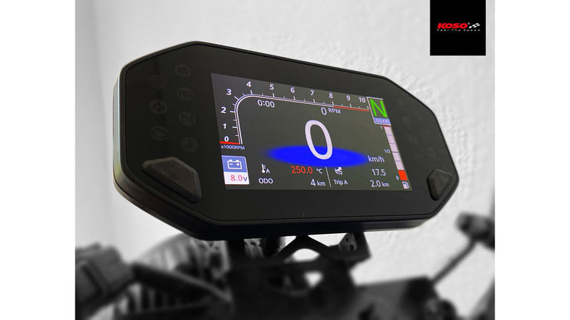 Yamaha Xsr 900 [KOSO] - Digitales Multifunktions-Cockpit RX-4 für MT-07/09, XSR 700/900