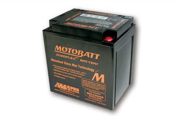 Moto Guzzi California 2 Vt 1000 [MOTOBATT] - Batterie MBTX30UHD, Schwarz