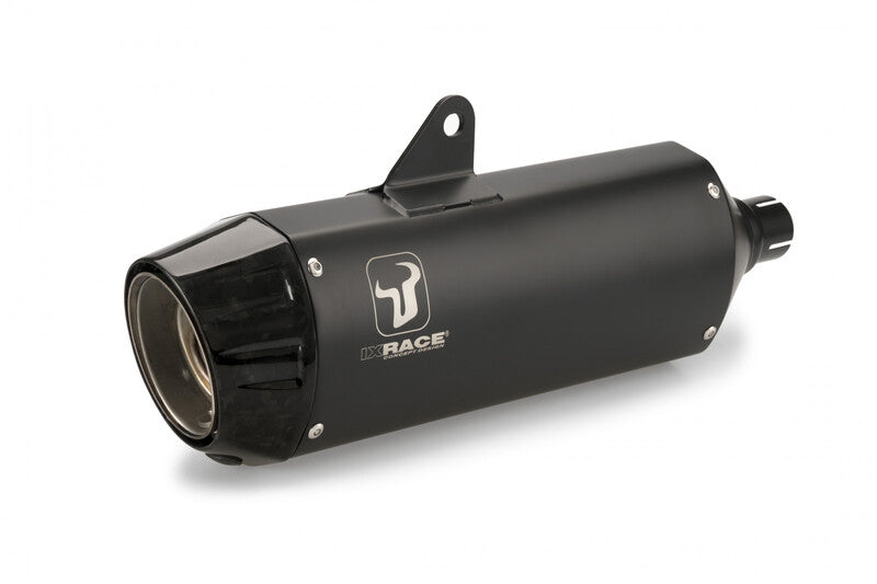 Honda Cb 750 Hornet [IXRACE] - Desert stainless steel muffler for Honda CB 750 HORNET, 23- (RH12)