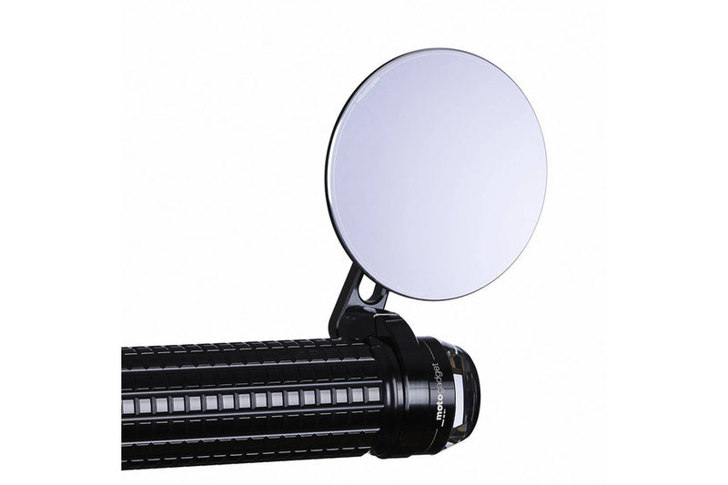 Mo.View Spy kormányvég tükör kerek fekete [MOTOGADGET] Elölnézet