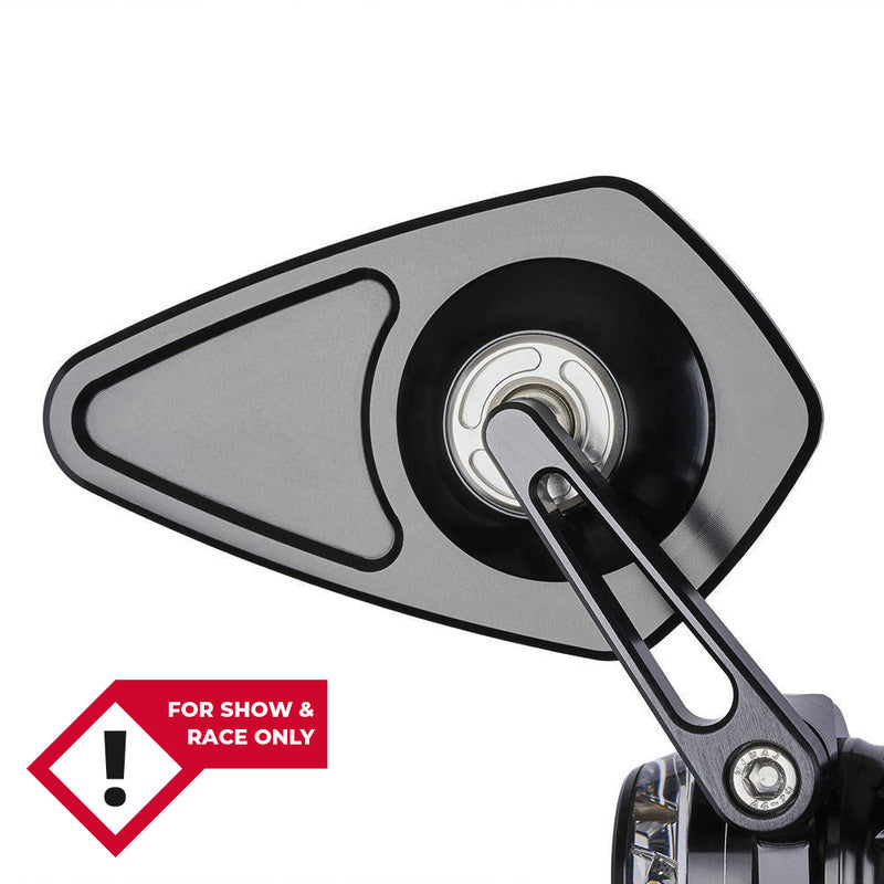 Mo.View Blade Lenkerendenspiegel Schwarz Raute [MOTOGADGET]