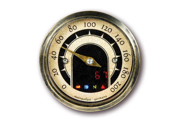 Аналог Tascho MST Винтажное латунное кольцо для мотоциклов [Motogadget]